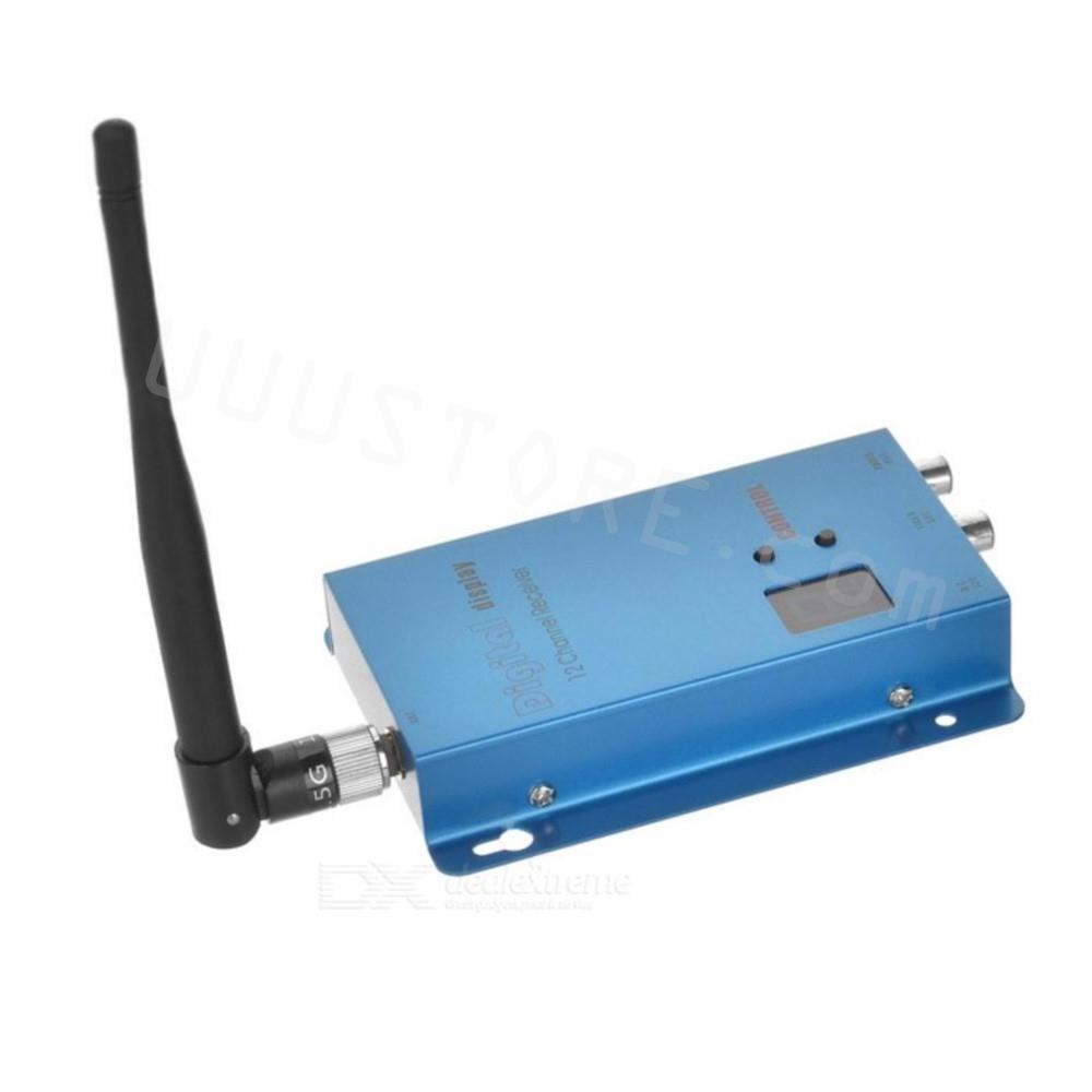 1.5GHz 1500mW Long Range Video Transmitter Receive Kit 3000m 1.5g Mini Wireless Transmitter for CCTV Camera