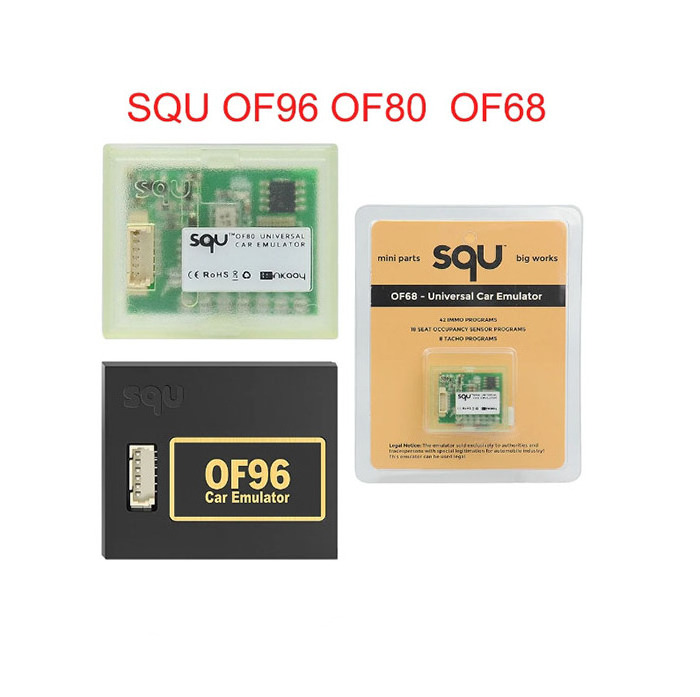 SQU OF68 OF80 OF96 Universal Car Emulator Signal Reset for Immo Programs Diagnostic Seat Occupancy Sensor For Multi-Brand Cars