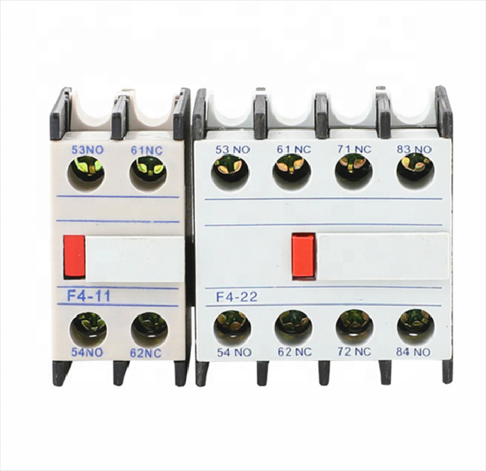 LA1-DN22 F4-22 2NO2NC Contactor block Auxiliary The auxiliary contact for CJX2  AC Contactor 4 Poles