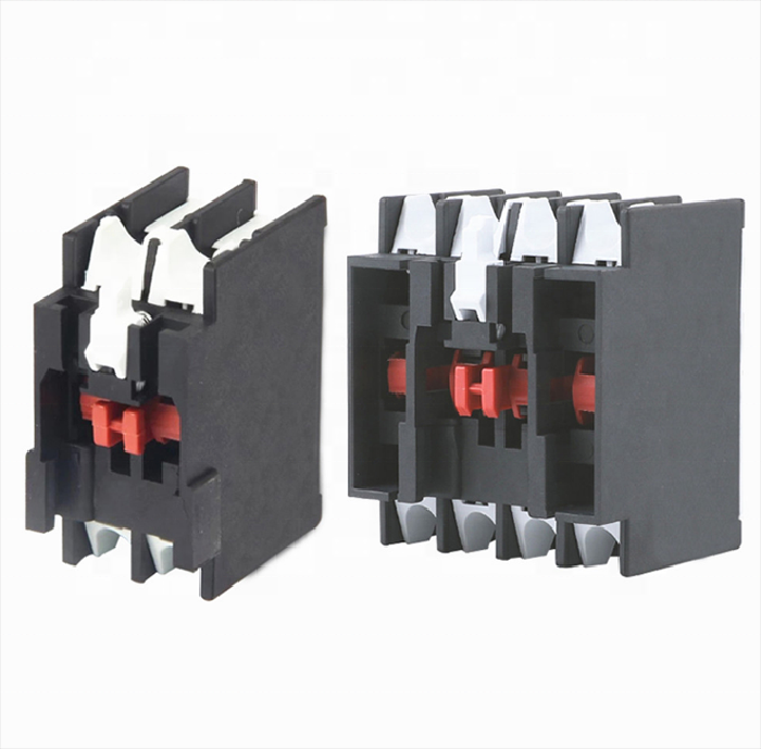 LA1-DN22 F4-22 2NO2NC Contactor block Auxiliary The auxiliary contact for CJX2  AC Contactor 4 Poles