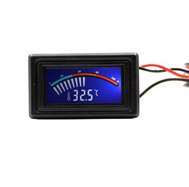 Digital Car Thermometer WH7022 Temperature Meter gauge monitor -50 to 110 Celsius -58 to 230 Fahrenheit with Temperature sensor