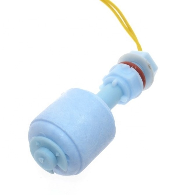 Hot selling 52mm PP Liquid Water Level Sensor Horizontal Float Switch Down