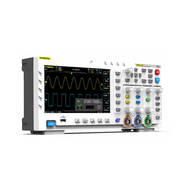 1014D Portable Digital Oscilloscope 2 In 1 Dual Channel Input Signal Generator Desktop Oscilloscope 1GSa/s Sampling Rate