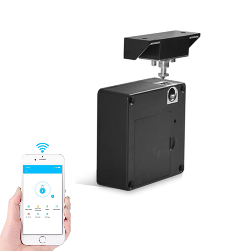 TTLock app RFID Locker Lock Cabinet Hidden Bluetooth Drawer Lock Invisible Cabinet Lock