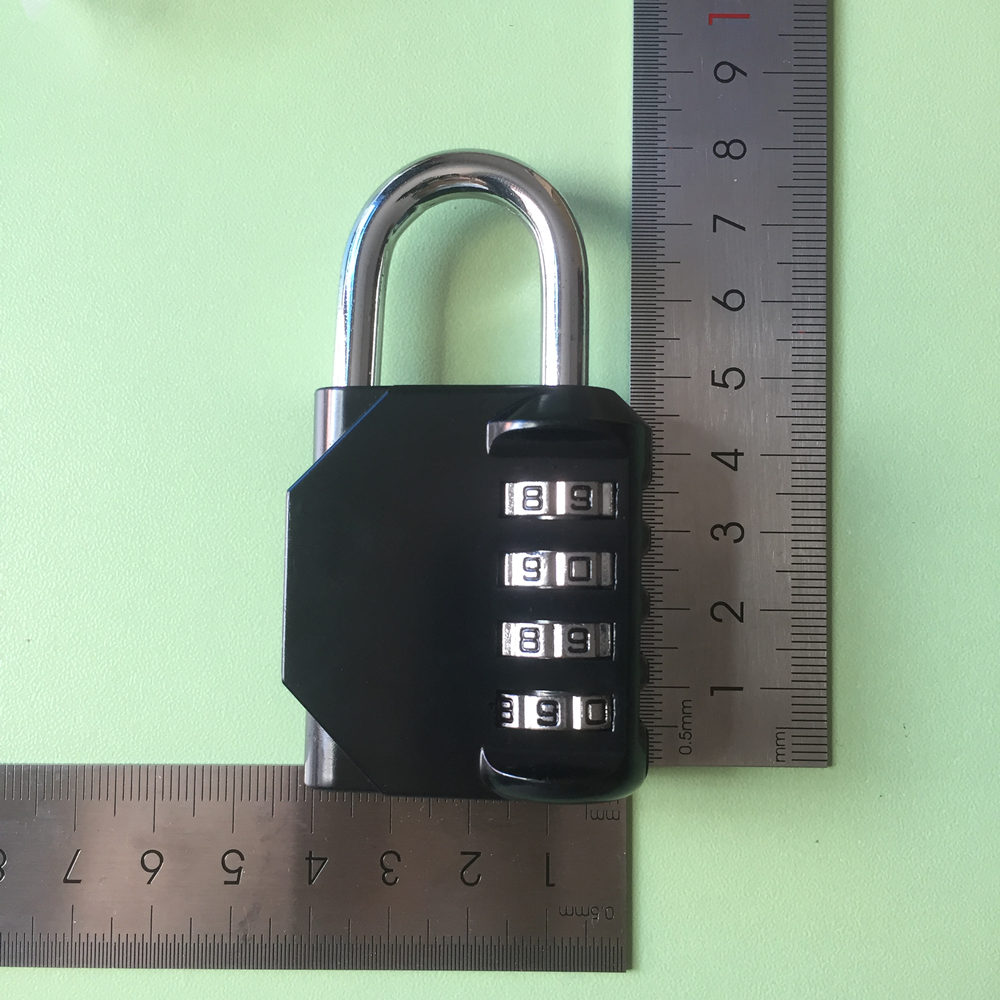 Custom Logo High Quality Gym Fitness 4 Digits Code Combination Padlock Heavy Duty Pad Lock For GYM