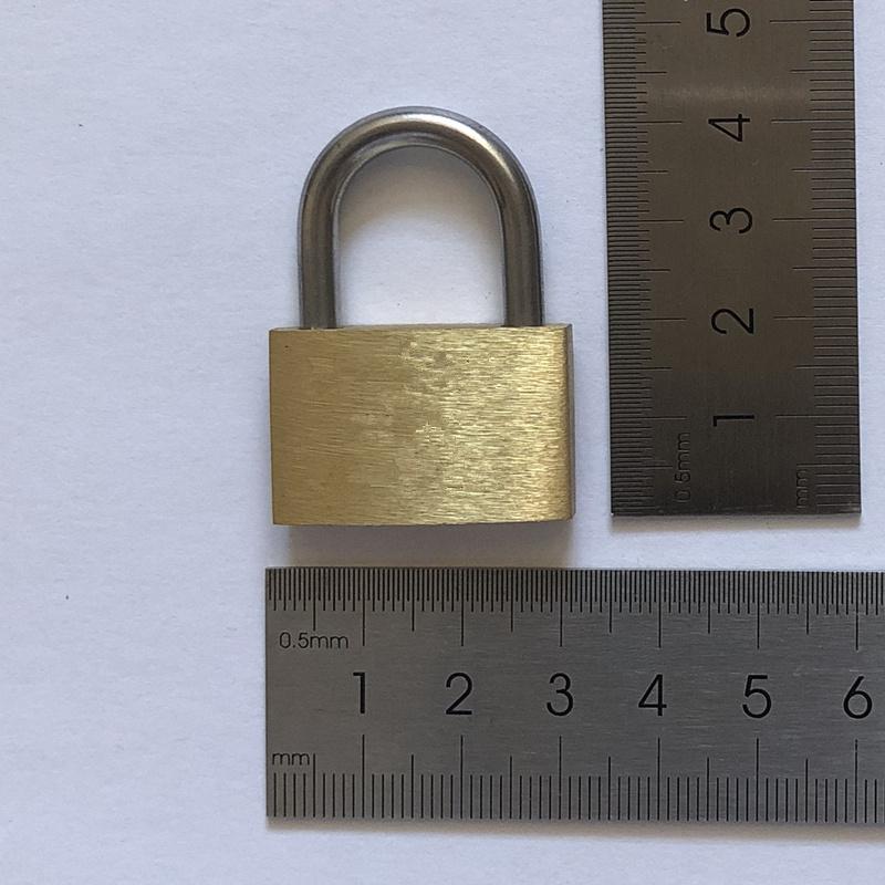 Cheap Brass Padlocks 30 mm Width Keys Alike Brass Padlock In Stock