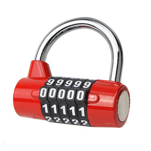 Large size 5 digit combination padlock outdoor padlock