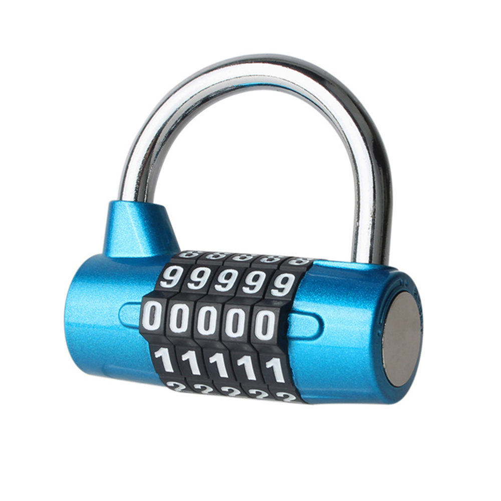 Large size 5 digit combination padlock outdoor padlock