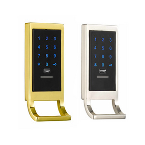 Hotel RF lock cabinet keypad digital locker lock sauna locker lock with wristband card reader