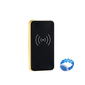 Custom Logo RFID Wristband Card Smart Inductive Gym Lock For Locker