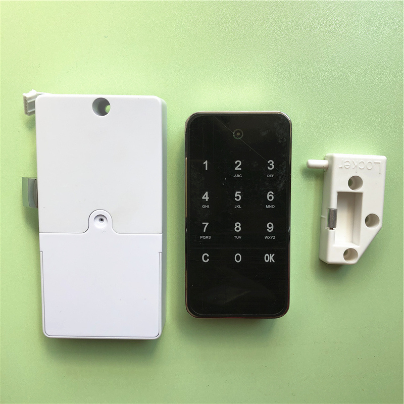 Smart keypad locker locks with code touch password one time use electronic lock for cabinet