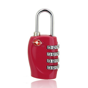 4 digits combination TSA approved luggage lock TSA cable lock