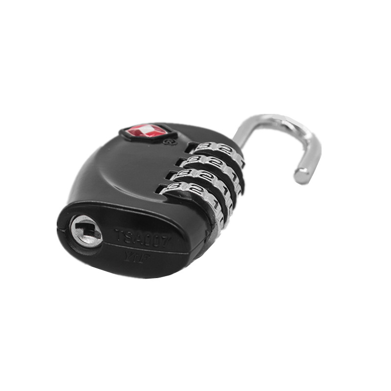 4 digits combination TSA approved luggage lock TSA cable lock