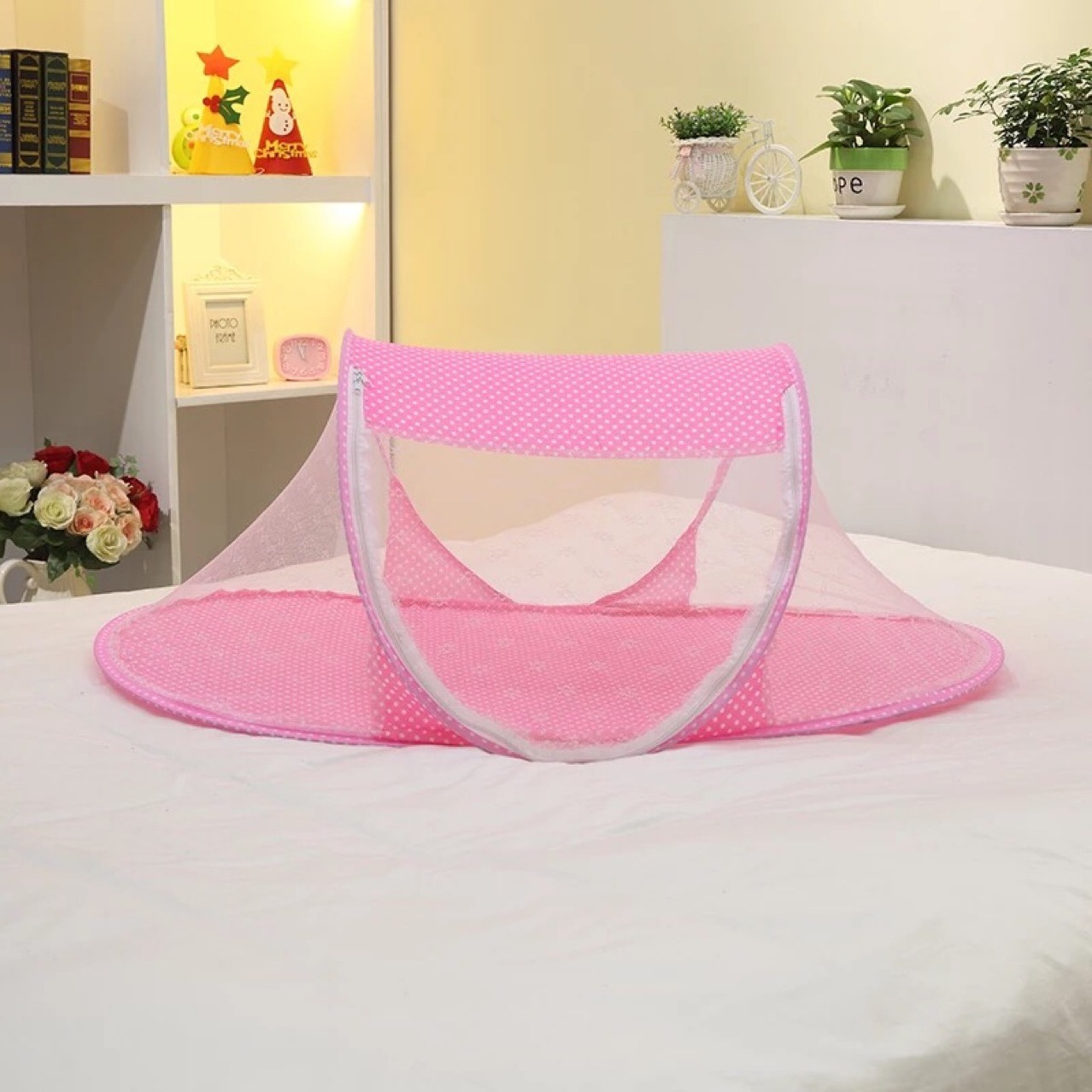 Summer Portable Folding Baby Yurt Foldable Crib Mosquito Net