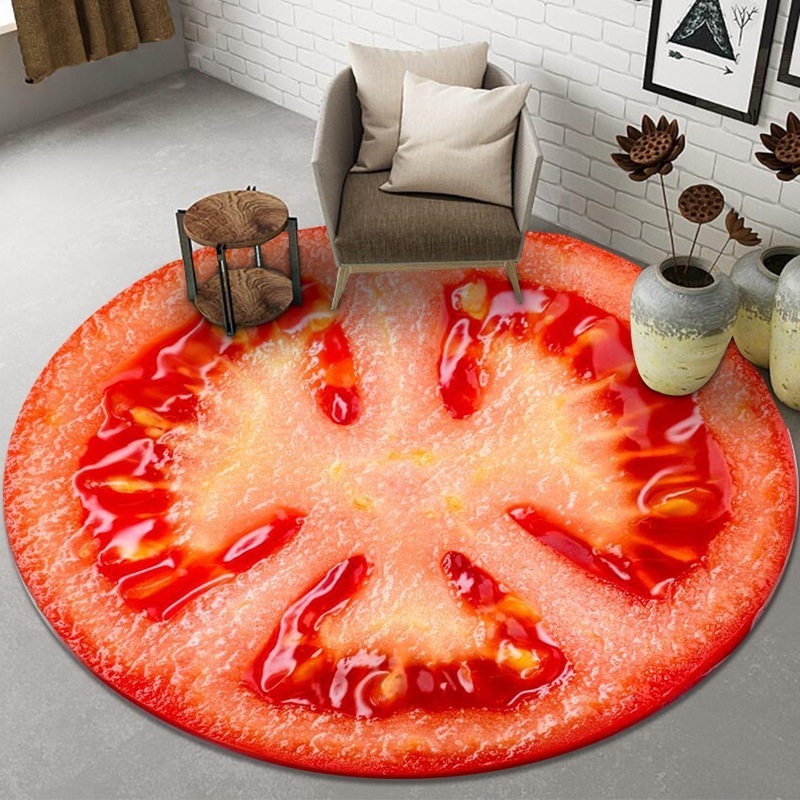 Custom Plush Floor Mats Round 3d Carpet For Bedroom Living Room New Area Rug Carpet