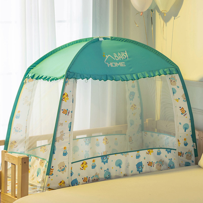 High Quality Preventing Mosquito Crib Tent New Born Happy Kids Umbrella Baby Mosquito Net Cover Net For Home Use