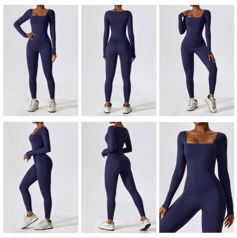 OEM 2024 New Plus Size Playsuit Women Jumpsuits Rompers Women Fitness One Piece Workout Jumpsuit Bodycon Jumpsuits