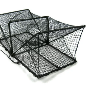 Foldable Aquaculture Crab Trap Square Lobster Trap Crab Cage Shrimp Pot