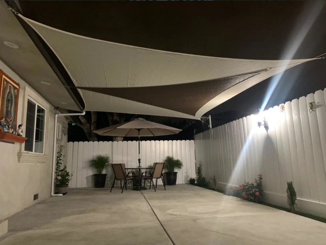 Shade Cloth Factory Sunshade Sail Canopy Fabric Permeable Pergolas Top Cover, for Outdoor Patio Lawn Garden Backyard Awning Shad