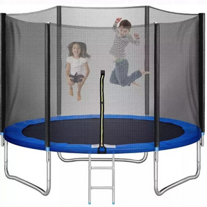 Children Rectangle Large Trampoline Garden Outdoor Fitness Rectangular Jumping Trampoline Bed Manufacturer Sale for Kids