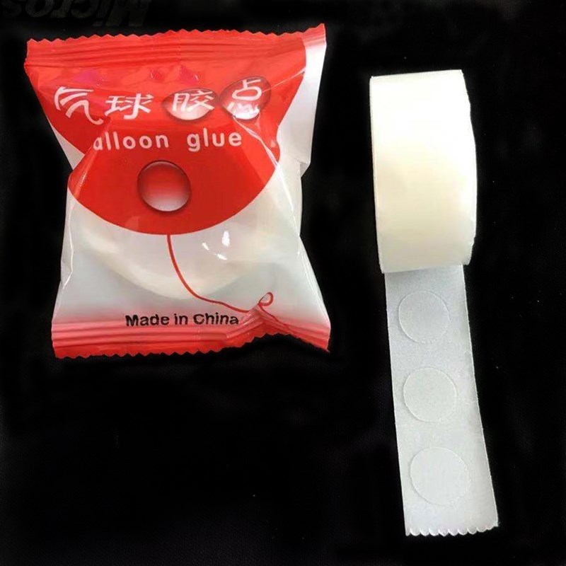 removable balloon Accessory transparent glue for balloon glue dot roll