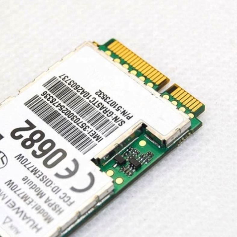 EM770W 3G 7.2Mbps WWAN WCDMA HSDPA Mini PCI-E Card Module