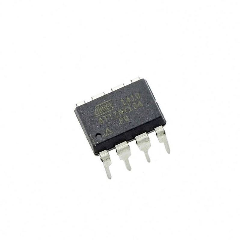 Embedded Microcontrollers IC chips ATTINY13A-PU MCU 8BIT 1KB FLASH Package 8DIP ATTINY13A ATTINY13A-PU