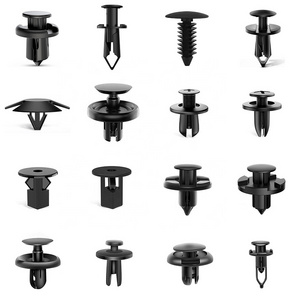 Fender Bumper Clips Push Type Retainers Fastening Clips for Cars Plastic Rivets Auto Plastic Clips Plastic Fasteners