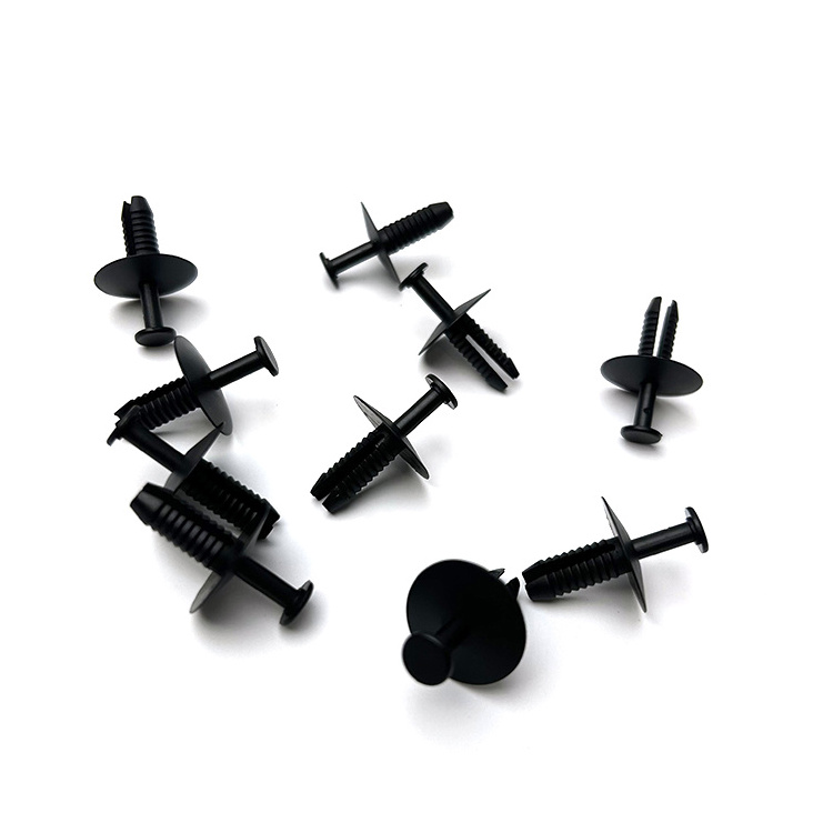 Auto Bumper Fastener Clips 6mm Hole Plastic Snap Rivet Retainer Push Engine Cover For Car Door Trim Panel Clip Fasteners