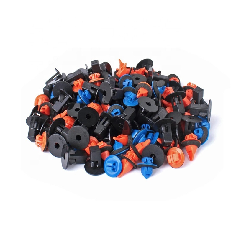 Fender Bumper Clips Push Type Retainers Fastening Clips for Cars Plastic Rivets Auto Plastic Clips Plastic Fasteners