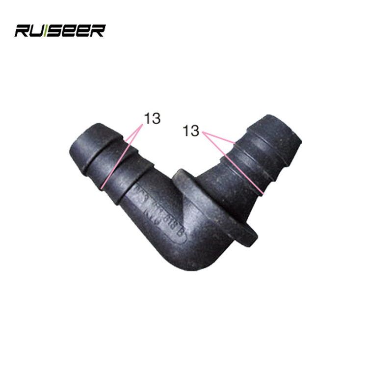 Plastic Barb Hose Fitting Tee Connector 3mm 4mm 8mm 10mm 13.5mm 3-Way Hose Joint Tube T-Shape Pipe Fittings 10 Pcs