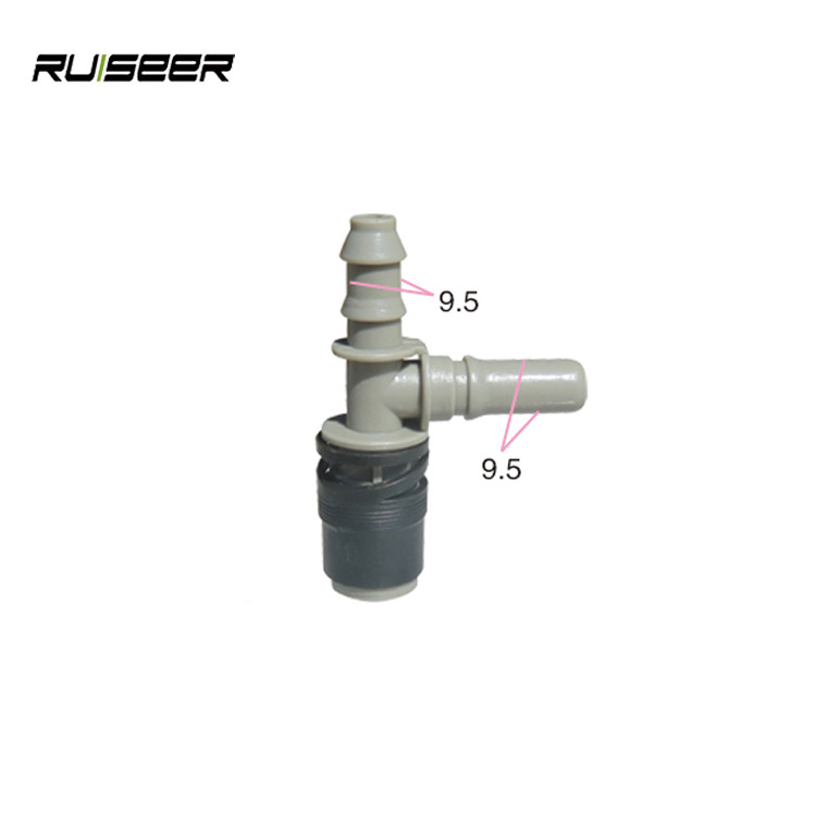 Drip Pipe Fitting 16mm Barbed Tee Connector Irrigation System Drip Hose Fittings