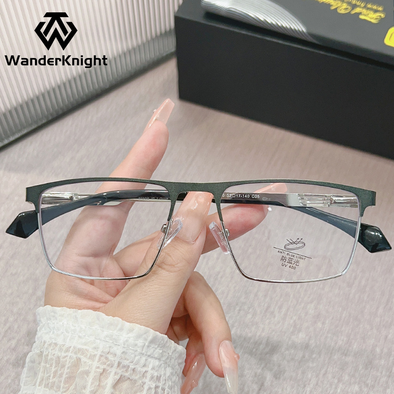 2024 New optical frames blue light blocking glasses Classic eyeglasses frames  lunettes photochromic and anti-blue bezel