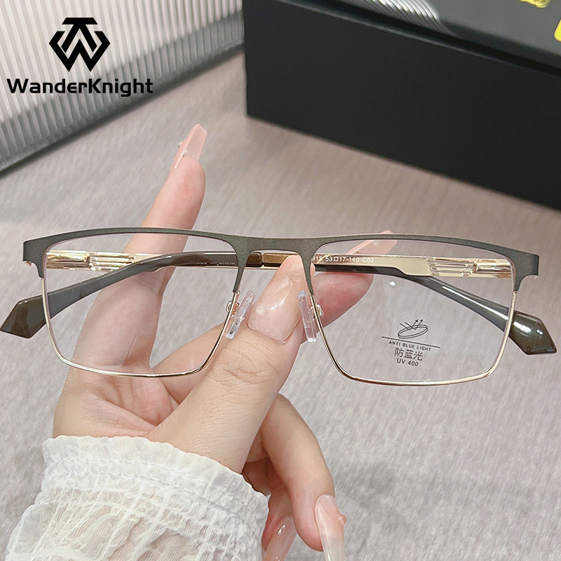 2024 New optical frames blue light blocking glasses Classic eyeglasses frames  lunettes photochromic and anti-blue bezel