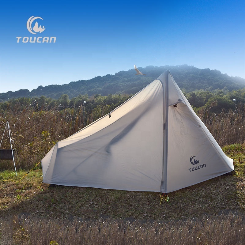 Hot Selling Lightweight Waterproof One Person Camping Hiking Outdoor Tent