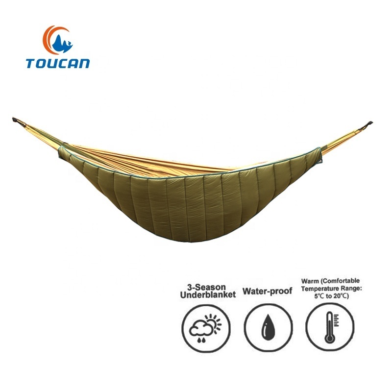 Factory Camping Adventure Soft Outdoor Lightweight Ultralight Hammock Underquilt