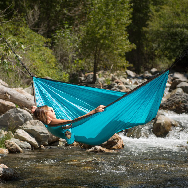 190T Parachute Polyester Ultralight Camping Hammock