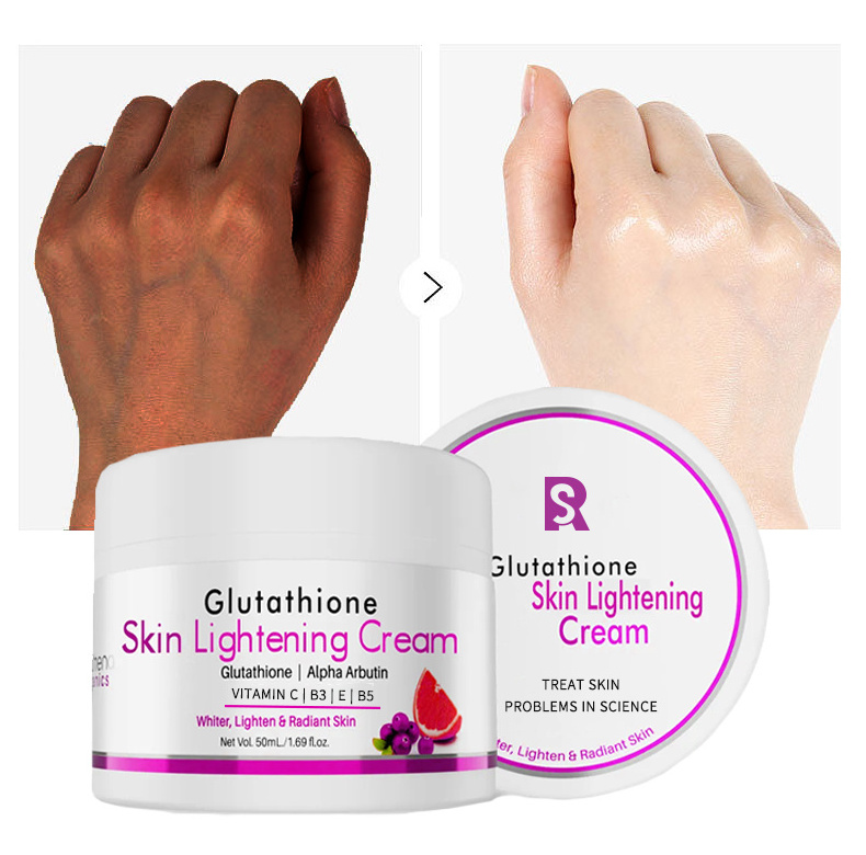 Customized Support Gluta White Cream Skin And Face Lightening Bleach Whitening Cream For Wholesale