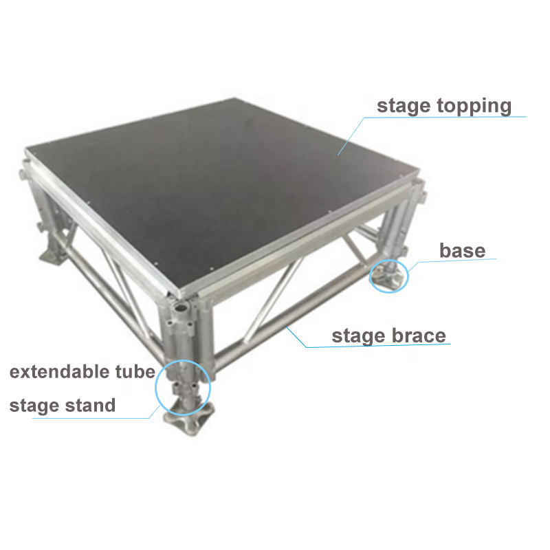 Aluminum Truss Booth For Sale Portable Dj Table Bar Counter