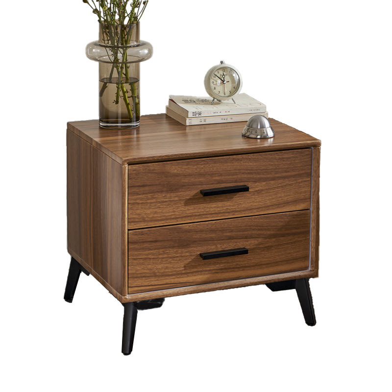 Chinese manufacturers directly sell retro style wooden bedside tables high-quality bedroom table furniture