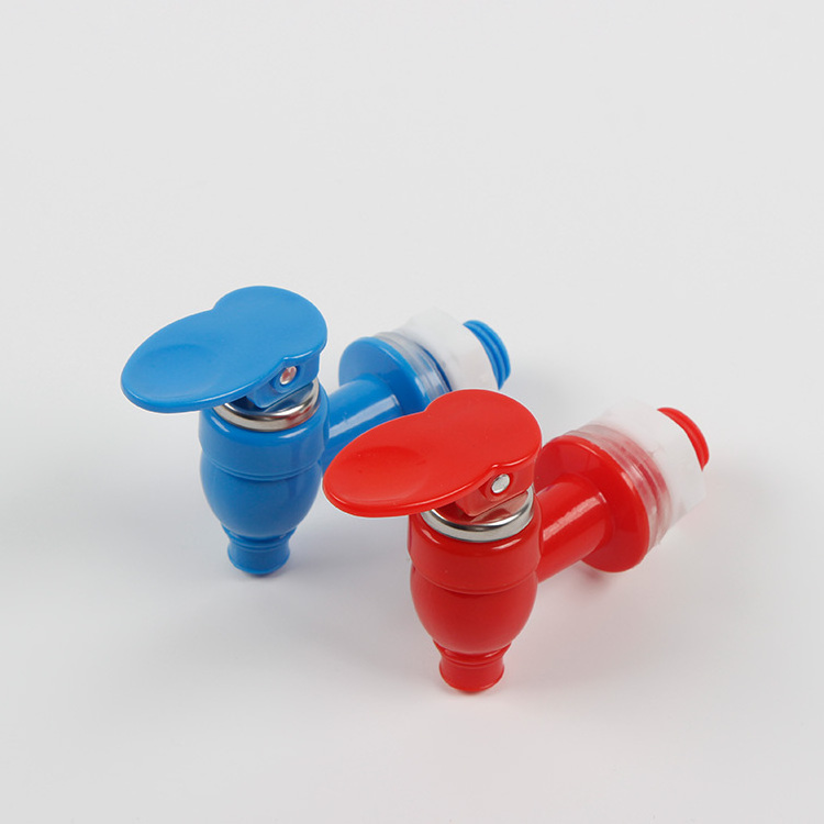 buy direct from china factory drinking tap water dispenser accessories red blue optional plastic water tap drinking faucet