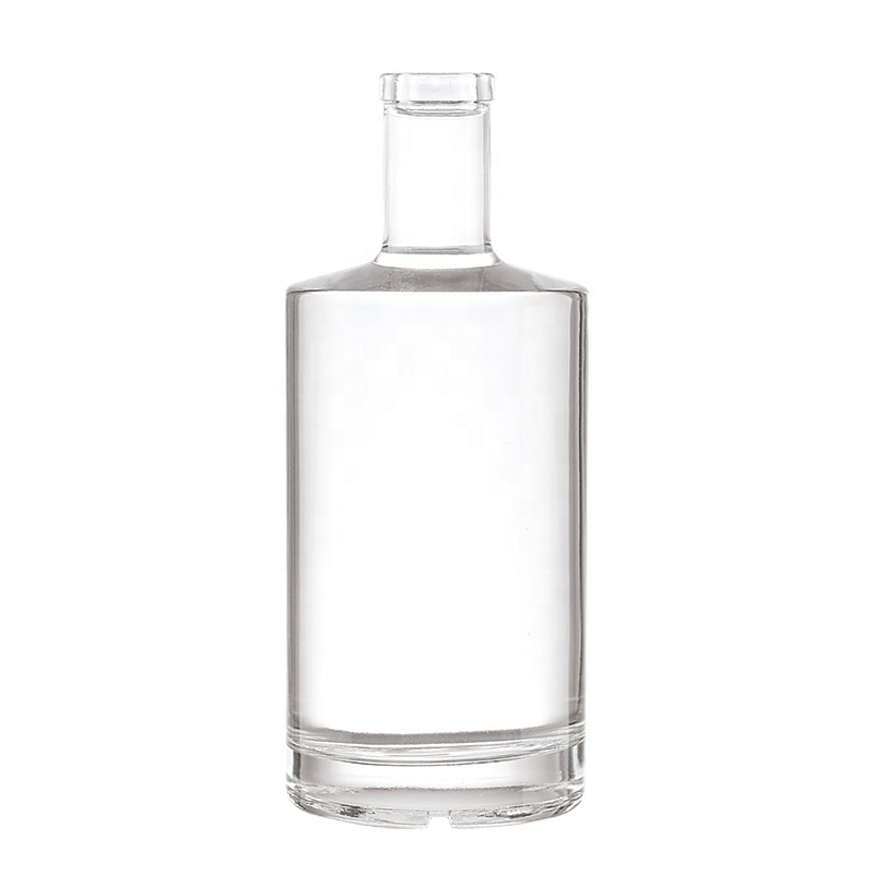 New design liquor bottle 750ml wines and spirits alcohol glass bottle