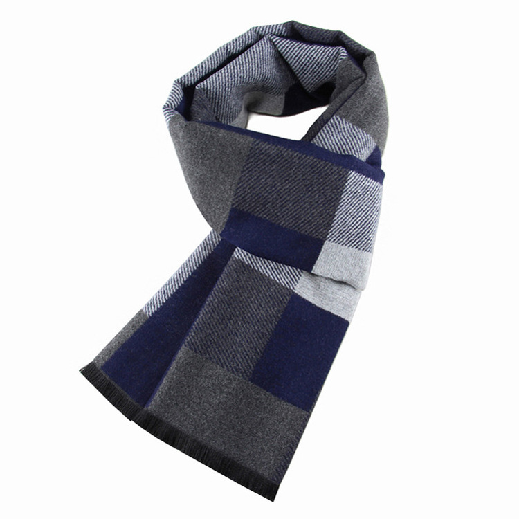 Wholesale High Quality Men Business Pure Cashmere Scarf Pashmina Scarves Manufacturers Shawls For Men