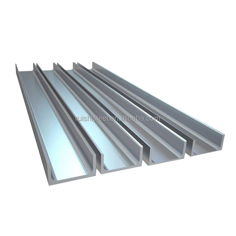 316L Stainless Steel U Channel Profile U Beam Structural Steel C Channel with ASTM Standard 904L Grade Building Materials