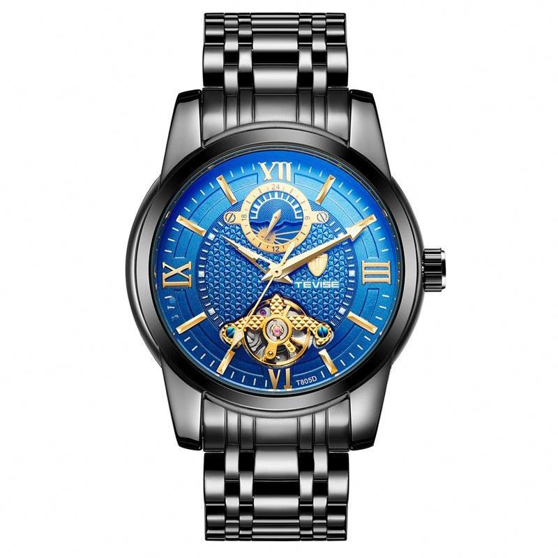 Tevise T805D High Quality Men Watches Top Brand Luxury Sapphire Waterproof Automatic Mechanical Wrist