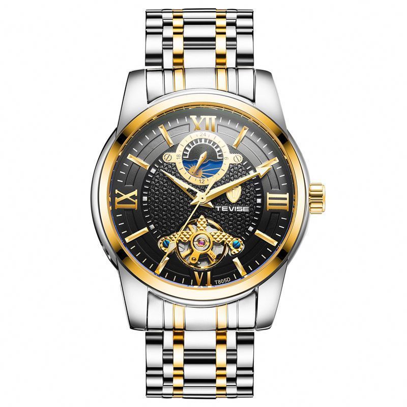 Tevise T805D High Quality Men Watches Top Brand Luxury Sapphire Waterproof Automatic Mechanical Wrist