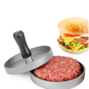 Large Hamburger Patty Maker For Stuffed Burgers, Non-Stick Burger Press Aluminum Hamburger Patty Maker