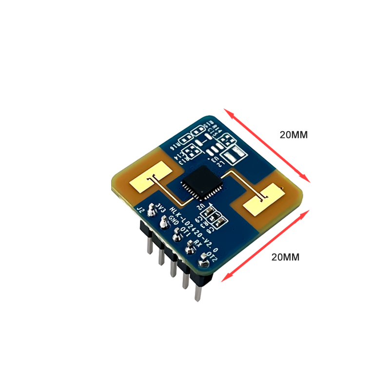 RUIST 24GHz HLK-LD2420 MMW Radar Human Presence Sensor Radar Module Supports in smart light/fan/ switch