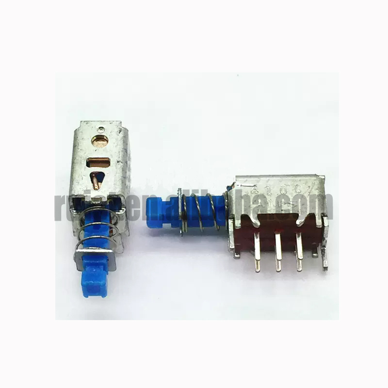 RUIST Original ALPS SPPJ320600 self-locking switch with 6-pin lock push-pull switch direct key switch button