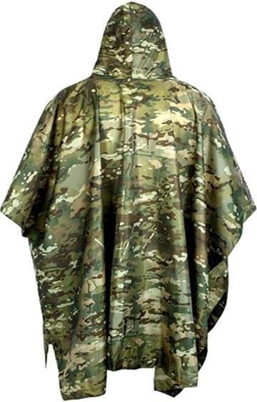 Multicam Camouflage Tactical Poncho raincoat